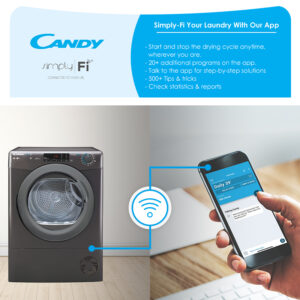 10kg SmartPro Condenser Tumble Dryer